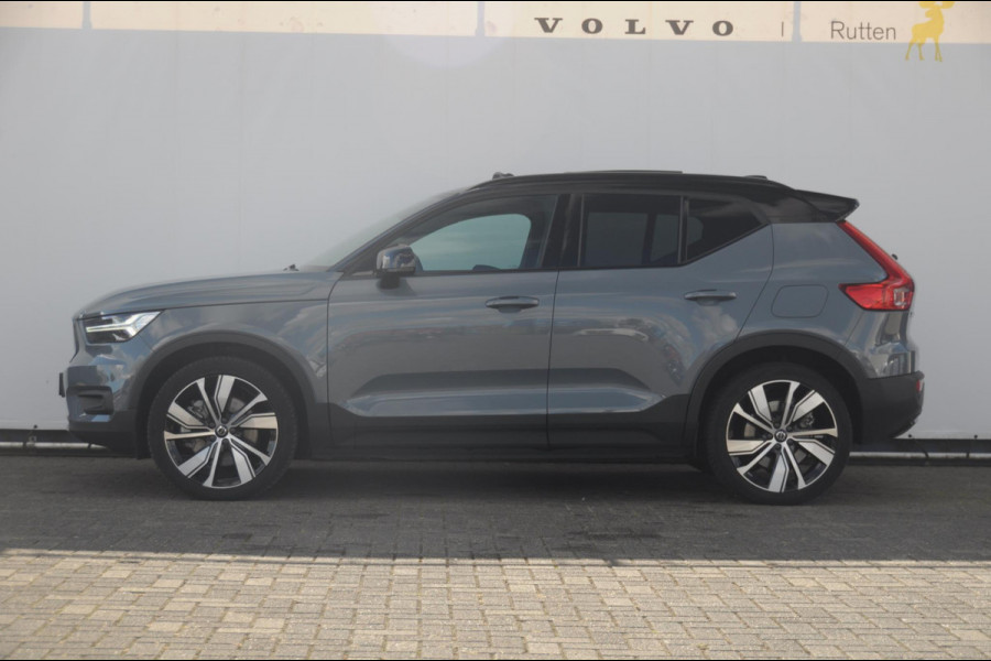 Volvo XC40 232PK Automaat Recharge Pro / Adaptieve cruise control/ Panoramadak/ Elektrische stoelen met geheugen/ BLIS/ Elektrische achterklep/ Parkeersensoren met 360 Camera/ Stoel en stuurwielverwarming/ Mistlampen/ Luxe bekleding/ 20" Velgen/ Harman kardon audio/ Apple carplay