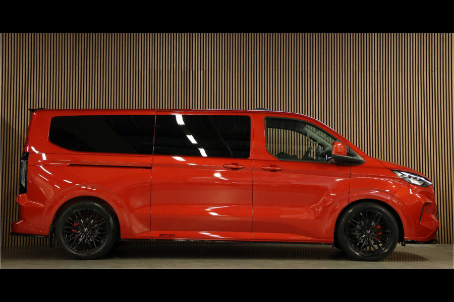 Ford Transit Custom 320 2.0 TDCI 170PK L2H1 DC LIMITED | L+R Schuifdeur | Dubbel Cabine | ACC | Blind Spot | Navigatie | Camera | CarPlay | Lane Ass Raptor Edition | Trekhaak | 6-Zitter | Verlengde fabrieksgarantie tot 09-2029