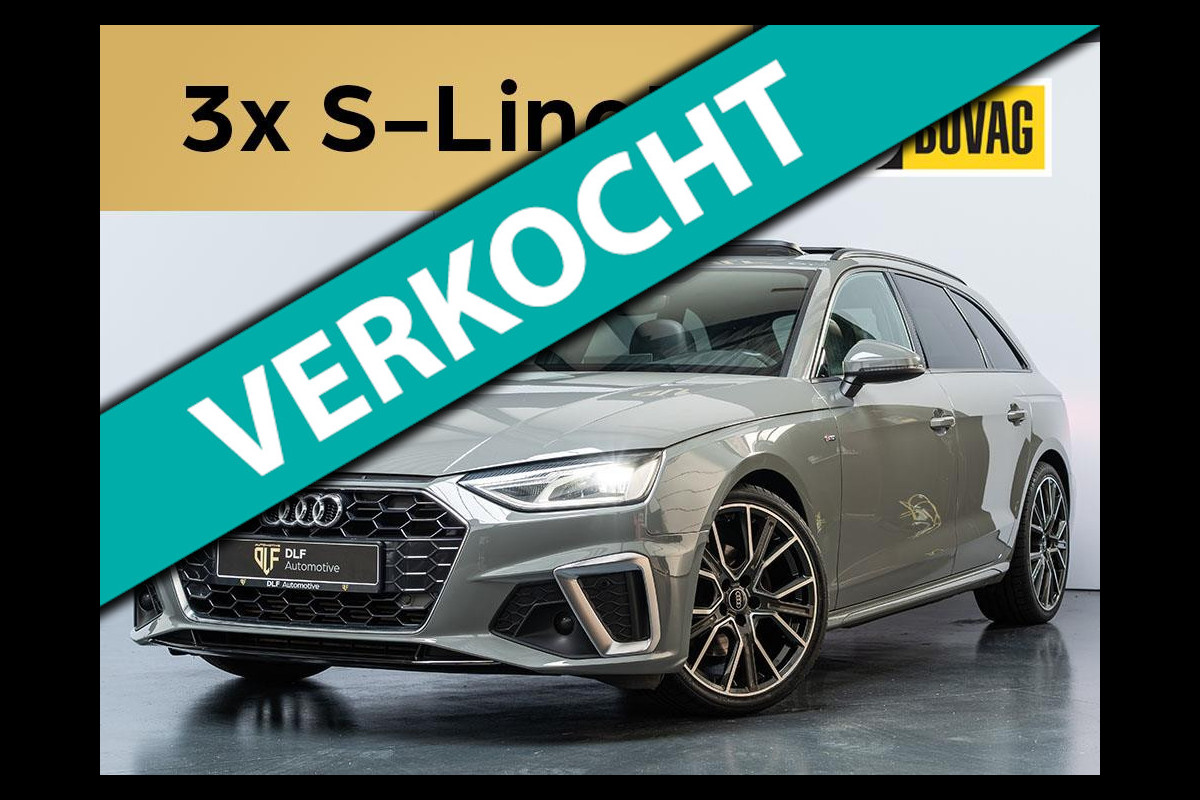Audi A4 Avant 35 TFSI S edition | 3 X S-Line