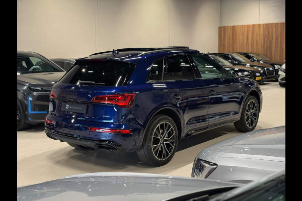 Audi Q5 50 TFSI e 265PK 3X S-Line Black Optik, Pano, Virtual Cockpit, Camera, Navi, Cruise, Clima, Multistuur, Dealer Onderhouden