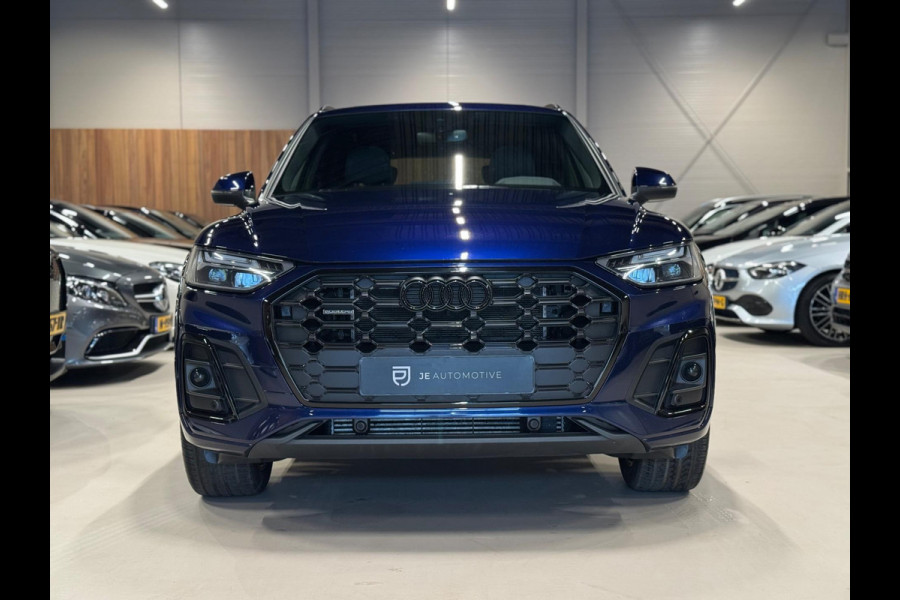 Audi Q5 50 TFSI e 265PK 3X S-Line Black Optik, Pano, Virtual Cockpit, Camera, Navi, Cruise, Clima, Multistuur, Dealer Onderhouden