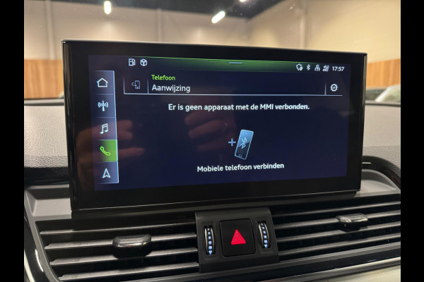 Audi Q5 50 TFSI e 265PK 3X S-Line Black Optik, Pano, Virtual Cockpit, Camera, Navi, Cruise, Clima, Multistuur, Dealer Onderhouden