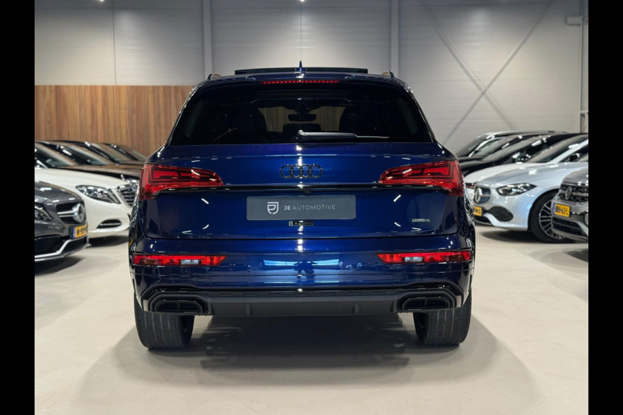 Audi Q5 50 TFSI e 265PK 3X S-Line Black Optik, Pano, Virtual Cockpit, Camera, Navi, Cruise, Clima, Multistuur, Dealer Onderhouden