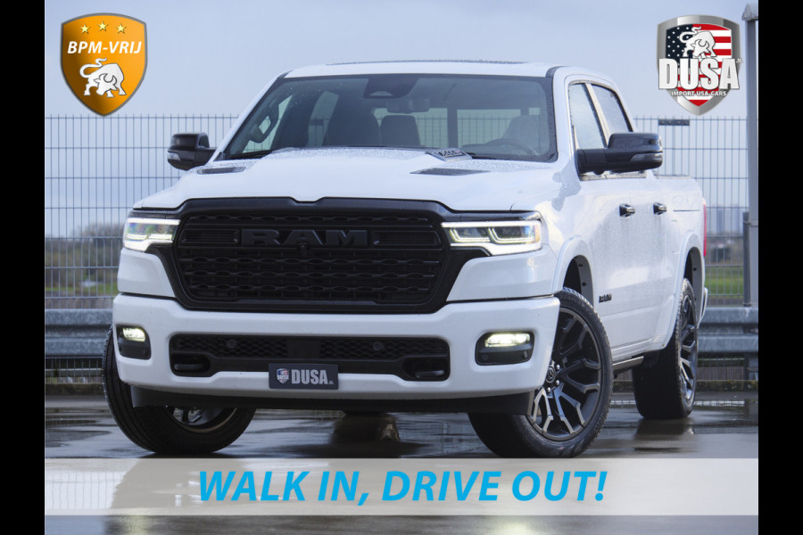 Dodge Ram | 1500 | Limited | Night | 3.0L Twin-Turbo I6 | High Output | RAMBOX DUSA Power Deals | Passenger Display | Trekhaak |  LPG | RAMBOX Getoonde accessoires zijn verkrijgbaar tegen meerprijs