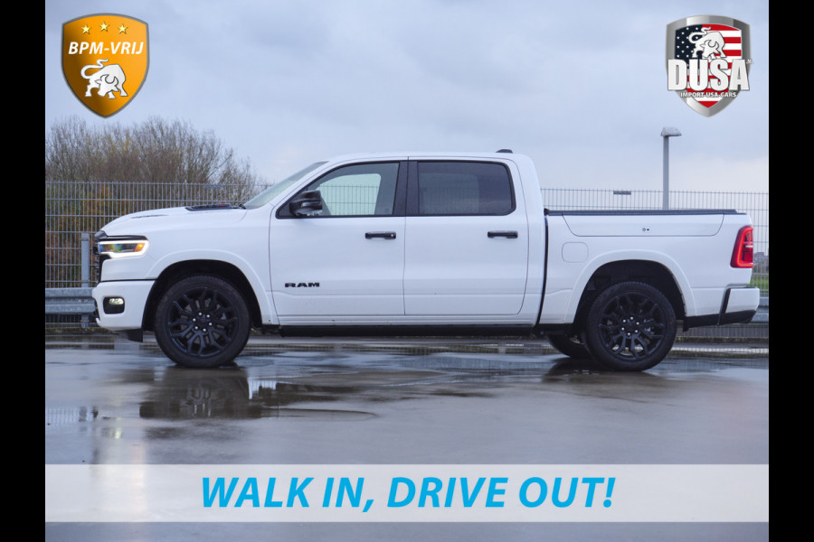 Dodge Ram | 1500 | Limited | Night | 3.0L Twin-Turbo I6 | High Output | RAMBOX DUSA Power Deals | Passenger Display | Trekhaak |  LPG | RAMBOX Getoonde accessoires zijn verkrijgbaar tegen meerprijs