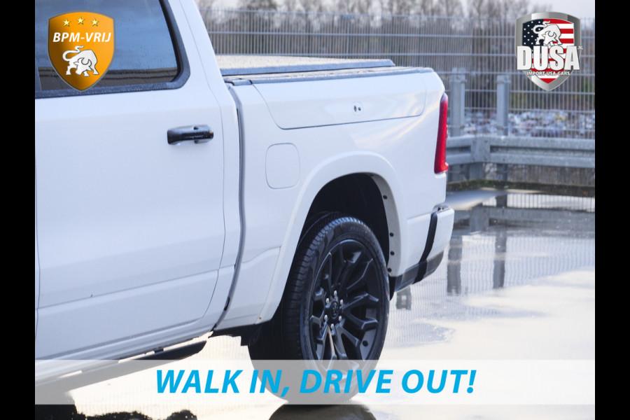 Dodge Ram | 1500 | Limited | Night | 3.0L Twin-Turbo I6 | High Output | RAMBOX DUSA Power Deals | Passenger Display | Trekhaak |  LPG | RAMBOX Getoonde accessoires zijn verkrijgbaar tegen meerprijs