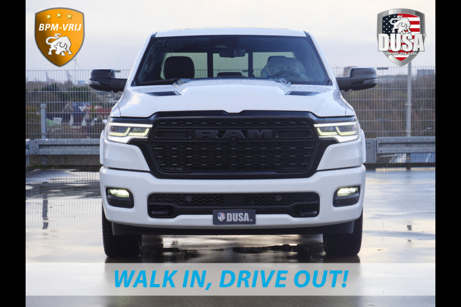 Dodge Ram | 1500 | Limited | Night | 3.0L Twin-Turbo I6 | High Output | RAMBOX DUSA Power Deals | Passenger Display | Trekhaak |  LPG | RAMBOX Getoonde accessoires zijn verkrijgbaar tegen meerprijs