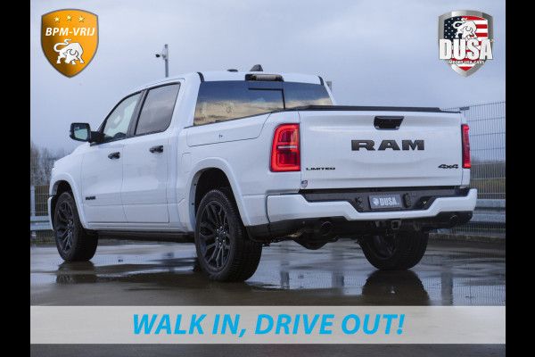 Dodge Ram | 1500 | Limited | Night | 3.0L Twin-Turbo I6 | High Output | RAMBOX DUSA Power Deals | Passenger Display | Trekhaak |  LPG | RAMBOX Getoonde accessoires zijn verkrijgbaar tegen meerprijs