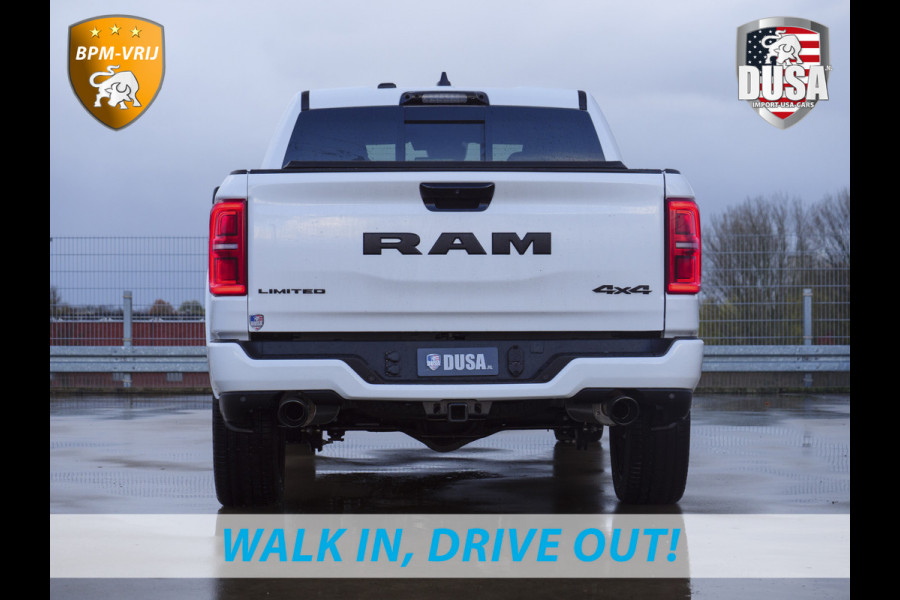 Dodge Ram | 1500 | Limited | Night | 3.0L Twin-Turbo I6 | High Output | RAMBOX DUSA Power Deals | Passenger Display | Trekhaak |  LPG | RAMBOX Getoonde accessoires zijn verkrijgbaar tegen meerprijs