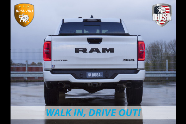 Dodge Ram | 1500 | Limited | Night | 3.0L Twin-Turbo I6 | High Output | RAMBOX DUSA Power Deals | Passenger Display | Trekhaak |  LPG | RAMBOX Getoonde accessoires zijn verkrijgbaar tegen meerprijs