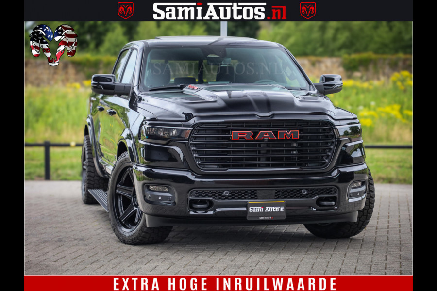 Dodge Ram 1500 Night Premium | Full Option | De Meest Luxe Pick-Up in zijn Klasse | Comfortabele Dubbele Cabine met Royale 5 Zitplaatsen | BPM vrij | Nu Leverbaar uit Voorraad | Voorraad Nr 2282 - 3332