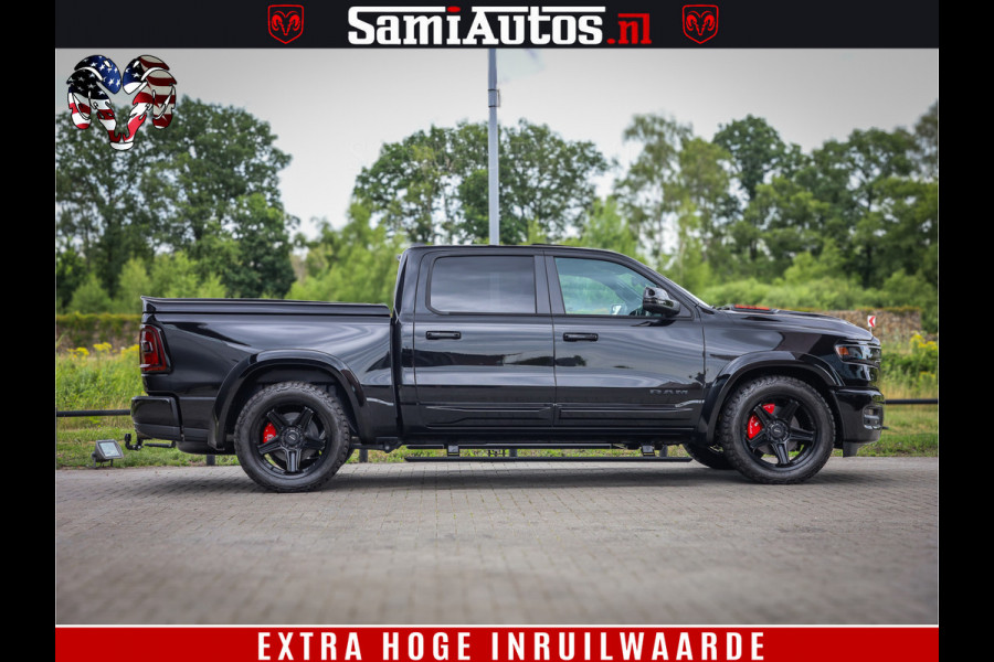 Dodge Ram 1500 Night Premium | Full Option | De Meest Luxe Pick-Up in zijn Klasse | Comfortabele Dubbele Cabine met Royale 5 Zitplaatsen | BPM vrij | Nu Leverbaar uit Voorraad | Voorraad Nr 2282 - 3332
