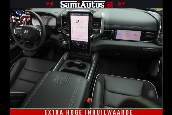 Dodge Ram 1500 Night Premium | Full Option | De Meest Luxe Pick-Up in zijn Klasse | Comfortabele Dubbele Cabine met Royale 5 Zitplaatsen | BPM vrij | Nu Leverbaar uit Voorraad | Voorraad Nr 2282 - 3332