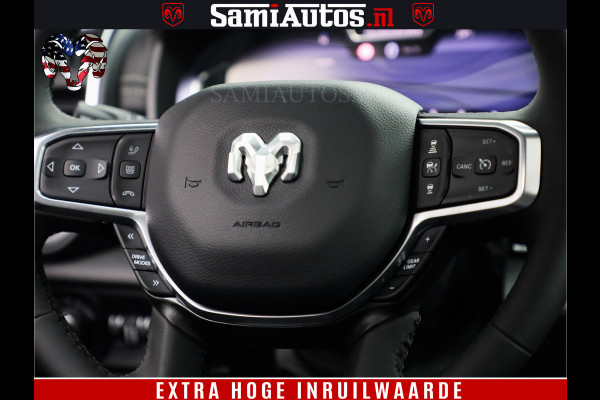 Dodge Ram 1500 Night Premium | Full Option | De Meest Luxe Pick-Up in zijn Klasse | Comfortabele Dubbele Cabine met Royale 5 Zitplaatsen | BPM vrij | Nu Leverbaar uit Voorraad | Voorraad Nr 2282 - 3332