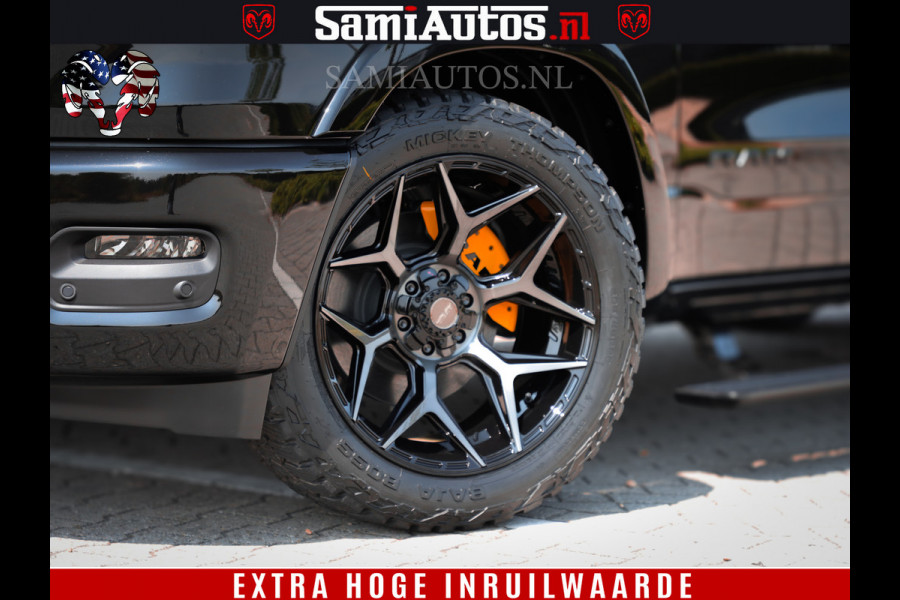 Dodge Ram 1500 Limited Night High Output 540HP 706Nm | Massage + Full Option | De Meest Luxe en Volle Pick-Up in zijn Klasse | Comfortabele Dubbele Cabine met Royale 5 Zitplaatsen | BPM vrij | Nu Leverbaar uit Voorraad | Voorraad Nr 2324 - 5142
