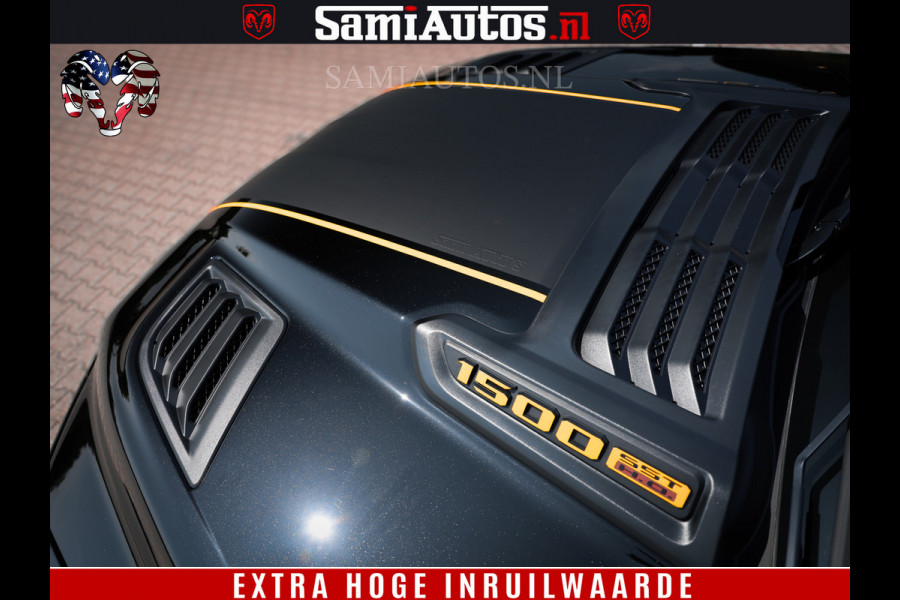 Dodge Ram 1500 Limited Night High Output 540HP 706Nm | Massage + Full Option | De Meest Luxe en Volle Pick-Up in zijn Klasse | Comfortabele Dubbele Cabine met Royale 5 Zitplaatsen | BPM vrij | Nu Leverbaar uit Voorraad | Voorraad Nr 2324 - 5142