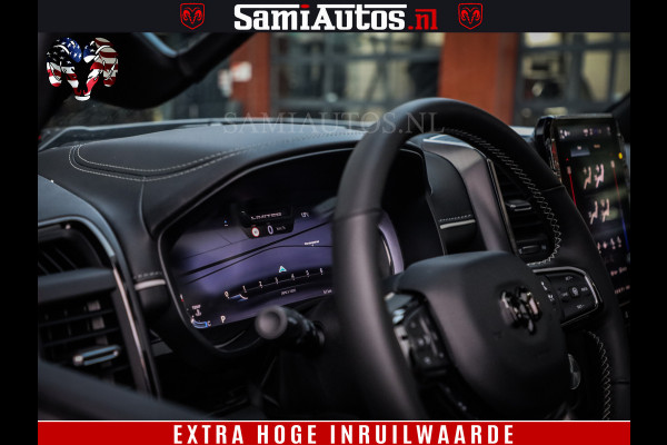 Dodge Ram 1500 Limited Night High Output 540HP 706Nm | Massage + Full Option | De Meest Luxe en Volle Pick-Up in zijn Klasse | Comfortabele Dubbele Cabine met Royale 5 Zitplaatsen | BPM vrij | Nu Leverbaar uit Voorraad | Voorraad Nr 2324 - 5142
