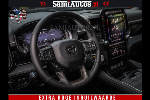 Dodge Ram 1500 Limited Night High Output 540HP 706Nm | Massage + Full Option | De Meest Luxe en Volle Pick-Up in zijn Klasse | Comfortabele Dubbele Cabine met Royale 5 Zitplaatsen | BPM vrij | Nu Leverbaar uit Voorraad | Voorraad Nr 2324 - 5142