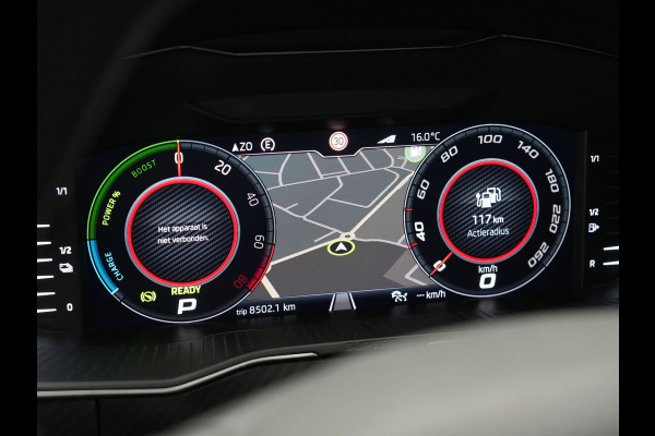 Škoda Superb Combi 1.4 TSI iV Sportline Business Plug In Hybrid 218pk Dealer O.H PHEV | Adaptive Cruise | Alcantara Sportstoelen Memory & Verwarmd | Apple Carplay | Sfeerverlichting | Keyless | Blis | Camera | Virtual | Navigatie | DAB |