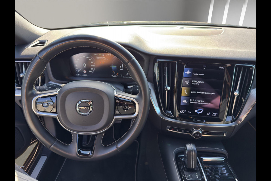 Volvo V60 T6 Recharge 4x4 Geartronic Inscription | PHEV | Lederen stoelen met geheugen | Android / Apple | Camera |