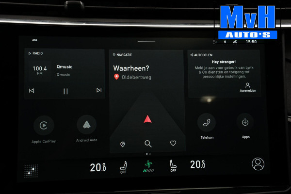 Lynk & Co 01 1.5 Plug-in Hybride|FULL BLACK|LEER|360°CAM|NAP