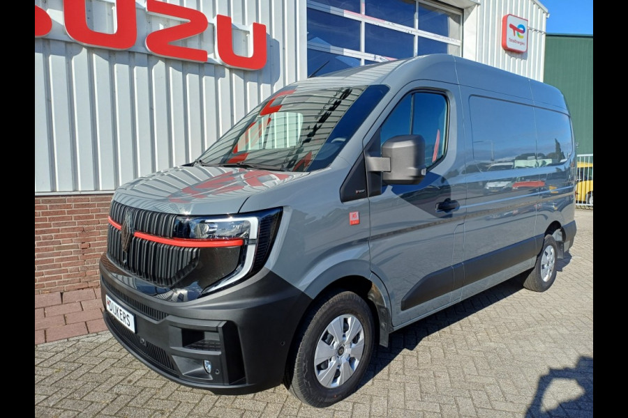 Renault Master RED VAN 170 Pk Grey Urbain VOL BPM Vrij Camera PDC V+A Trekhaak