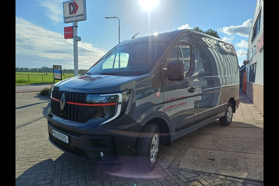 Renault Master RED VAN 170 Pk Grey Urbain VOL BPM Vrij Camera PDC V+A Trekhaak