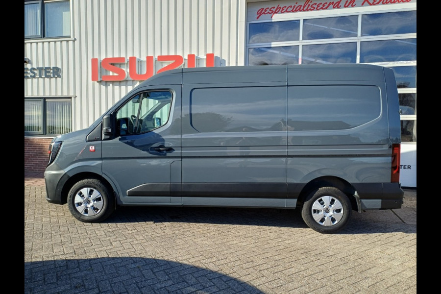 Renault Master RED VAN 170 Pk Grey Urbain VOL BPM Vrij Camera PDC V+A Trekhaak
