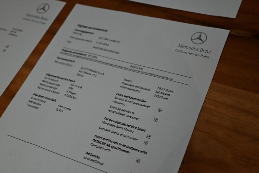Mercedes-Benz GLC Coupé 350e 4MATIC Premium 320 PK AMG Luchtvering 360 Camera Keyless 19''