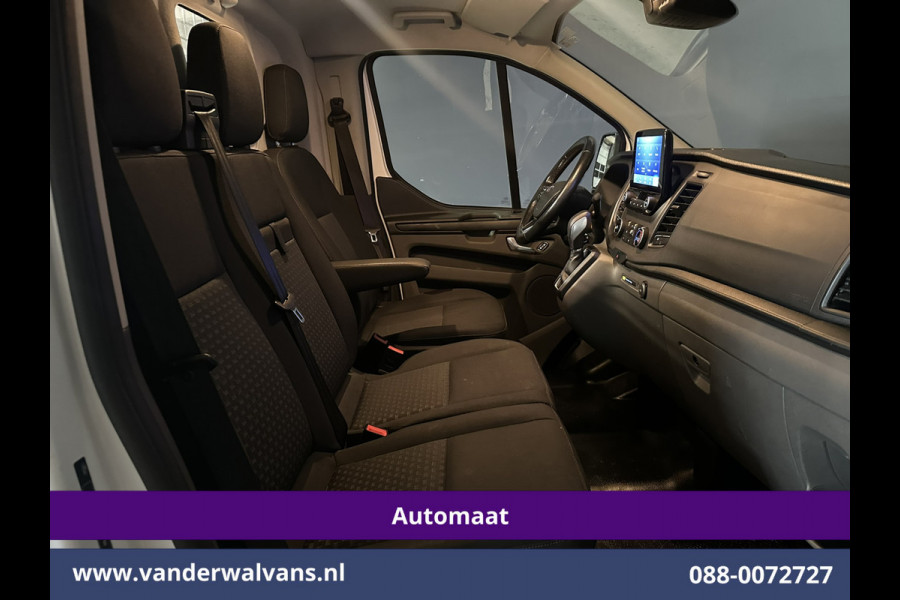 Ford Transit Custom 2.0 TDCI 130pk Automaat L1H1 Euro6 Airco | 2x zijdeur | LED | Camera | Navigatie | Apple Carplay Android Auto, Cruisecontrol, Stoelverwarming, Verwarmde voorruit, Parkeersensoren, Bijrijdersbank