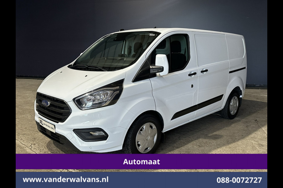 Ford Transit Custom 2.0 TDCI 130pk Automaat L1H1 Euro6 Airco | 2x zijdeur | LED | Camera | Navigatie | Apple Carplay Android Auto, Cruisecontrol, Stoelverwarming, Verwarmde voorruit, Parkeersensoren, Bijrijdersbank