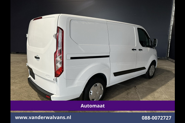 Ford Transit Custom 2.0 TDCI 130pk Automaat L1H1 Euro6 Airco | 2x zijdeur | LED | Camera | Navigatie | Apple Carplay Android Auto, Cruisecontrol, Stoelverwarming, Verwarmde voorruit, Parkeersensoren, Bijrijdersbank