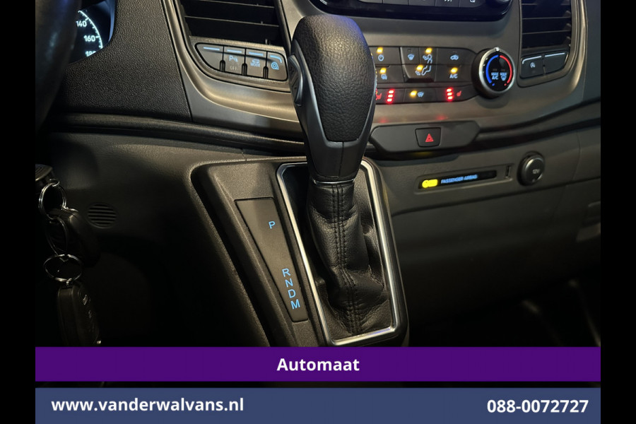 Ford Transit Custom 2.0 TDCI 130pk Automaat L1H1 Euro6 Airco | 2x zijdeur | LED | Camera | Navigatie | Apple Carplay Android Auto, Cruisecontrol, Stoelverwarming, Verwarmde voorruit, Parkeersensoren, Bijrijdersbank