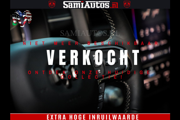 Dodge Ram 1500 Limited H.O 540HP 706Nm | Massage + Full Option | De Meest Luxe en Volle Pick-Up in zijn Klasse | Comfortabele Dubbele Cabine met Royale 5 Zitplaatsen | BPM vrij | Nu Leverbaar uit Voorraad | Voorraad Nr 2332 - 5179