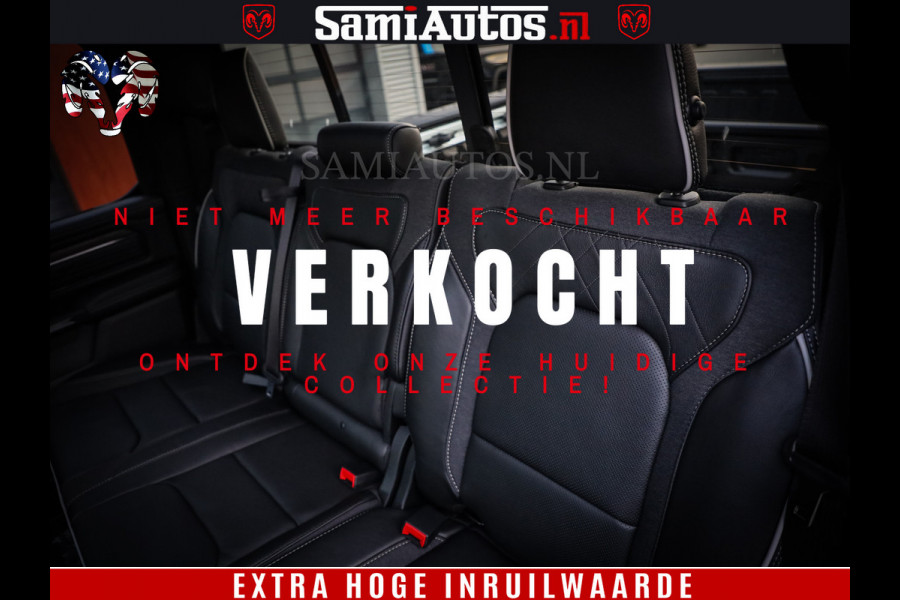 Dodge Ram 1500 Limited H.O 540HP 706Nm | Massage + Full Option | De Meest Luxe en Volle Pick-Up in zijn Klasse | Comfortabele Dubbele Cabine met Royale 5 Zitplaatsen | BPM vrij | Nu Leverbaar uit Voorraad | Voorraad Nr 2332 - 5179