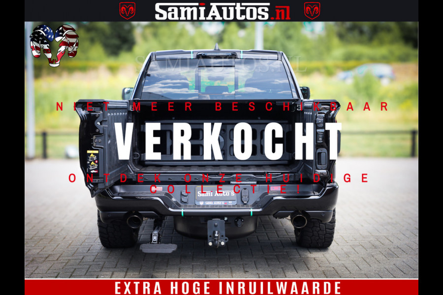 Dodge Ram 1500 Limited H.O 540HP 706Nm | Massage + Full Option | De Meest Luxe en Volle Pick-Up in zijn Klasse | Comfortabele Dubbele Cabine met Royale 5 Zitplaatsen | BPM vrij | Nu Leverbaar uit Voorraad | Voorraad Nr 2332 - 5179