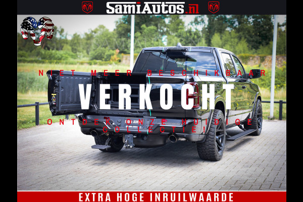Dodge Ram 1500 Limited H.O 540HP 706Nm | Massage + Full Option | De Meest Luxe en Volle Pick-Up in zijn Klasse | Comfortabele Dubbele Cabine met Royale 5 Zitplaatsen | BPM vrij | Nu Leverbaar uit Voorraad | Voorraad Nr 2332 - 5179