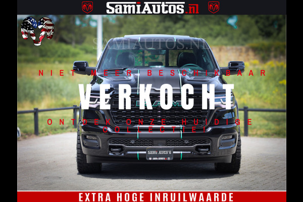 Dodge Ram 1500 Limited H.O 540HP 706Nm | Massage + Full Option | De Meest Luxe en Volle Pick-Up in zijn Klasse | Comfortabele Dubbele Cabine met Royale 5 Zitplaatsen | BPM vrij | Nu Leverbaar uit Voorraad | Voorraad Nr 2332 - 5179