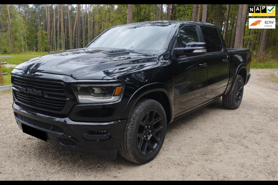Dodge Ram Ram 1500 Larami Black Edition 5.7 V8 4x4 Crew Cab LPG onderbouw