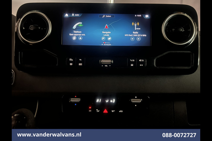 Mercedes-Benz Sprinter 316 CDI 164pk L3H2 Euro6 Airco | Camera | XL Navigatie | Apple Carplay Android Auto, Stoelverwarming, Cruisecontrol, Chauffeursstoel, Parkeersensoren, Bijrijdersbank, 3500kg trekhaak