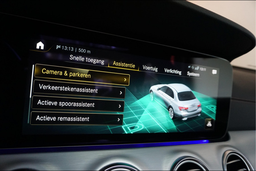Mercedes-Benz E-Klasse 200 d Business Solution AMG | NL AUTO | 1ste Eigenaar | Dealer onderhouden | Panoramadak | Sfeerverlichting | Leder | 360 camera | Cruise + Lane | Burmester