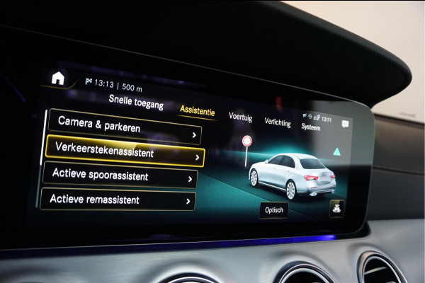 Mercedes-Benz E-Klasse 200 d Business Solution AMG | NL AUTO | 1ste Eigenaar | Dealer onderhouden | Panoramadak | Sfeerverlichting | Leder | 360 camera | Cruise + Lane | Burmester