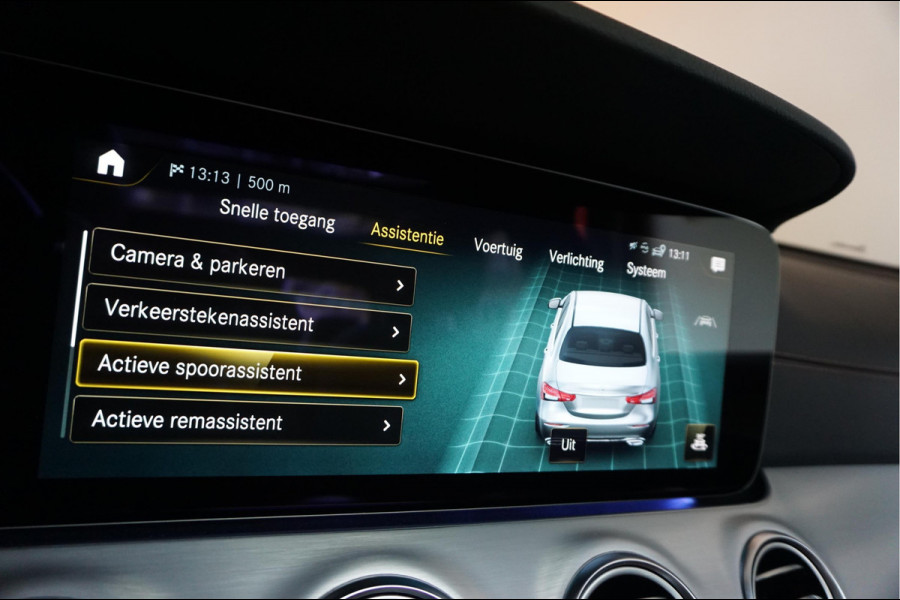 Mercedes-Benz E-Klasse 200 d Business Solution AMG | NL AUTO | 1ste Eigenaar | Dealer onderhouden | Panoramadak | Sfeerverlichting | Leder | 360 camera | Cruise + Lane | Burmester