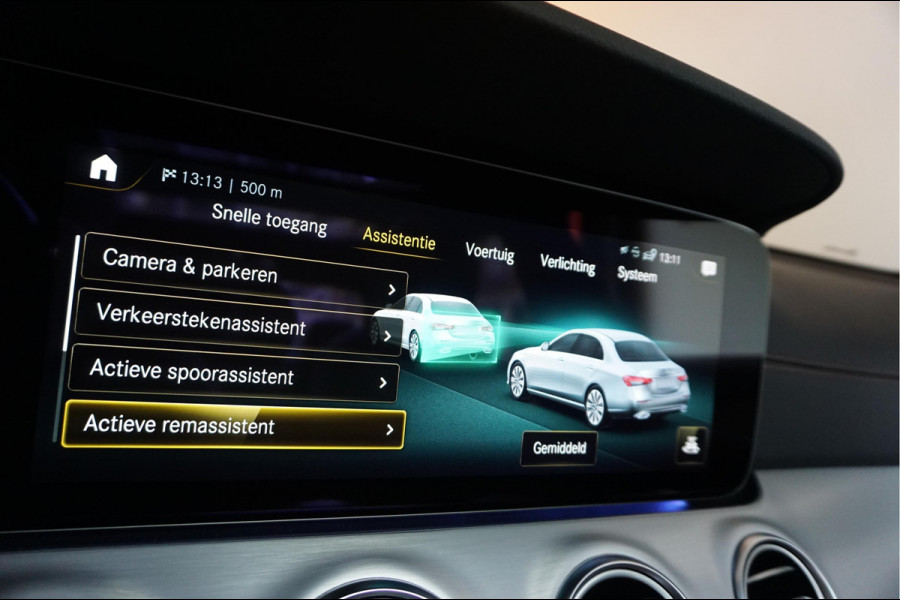 Mercedes-Benz E-Klasse 200 d Business Solution AMG | NL AUTO | 1ste Eigenaar | Dealer onderhouden | Panoramadak | Sfeerverlichting | Leder | 360 camera | Cruise + Lane | Burmester
