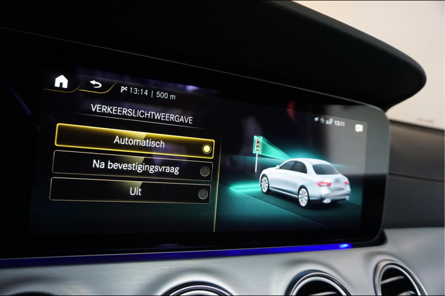 Mercedes-Benz E-Klasse 200 d Business Solution AMG | NL AUTO | 1ste Eigenaar | Dealer onderhouden | Panoramadak | Sfeerverlichting | Leder | 360 camera | Cruise + Lane | Burmester