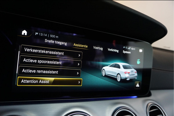Mercedes-Benz E-Klasse 200 d Business Solution AMG | NL AUTO | 1ste Eigenaar | Dealer onderhouden | Panoramadak | Sfeerverlichting | Leder | 360 camera | Cruise + Lane | Burmester