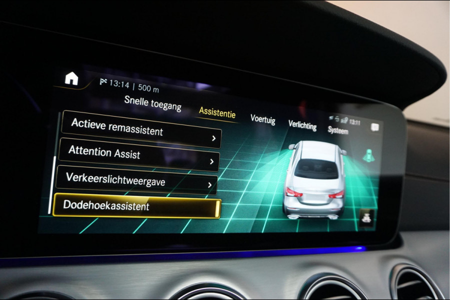 Mercedes-Benz E-Klasse 200 d Business Solution AMG | NL AUTO | 1ste Eigenaar | Dealer onderhouden | Panoramadak | Sfeerverlichting | Leder | 360 camera | Cruise + Lane | Burmester