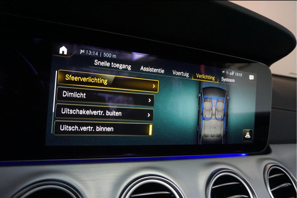 Mercedes-Benz E-Klasse 200 d Business Solution AMG | NL AUTO | 1ste Eigenaar | Dealer onderhouden | Panoramadak | Sfeerverlichting | Leder | 360 camera | Cruise + Lane | Burmester