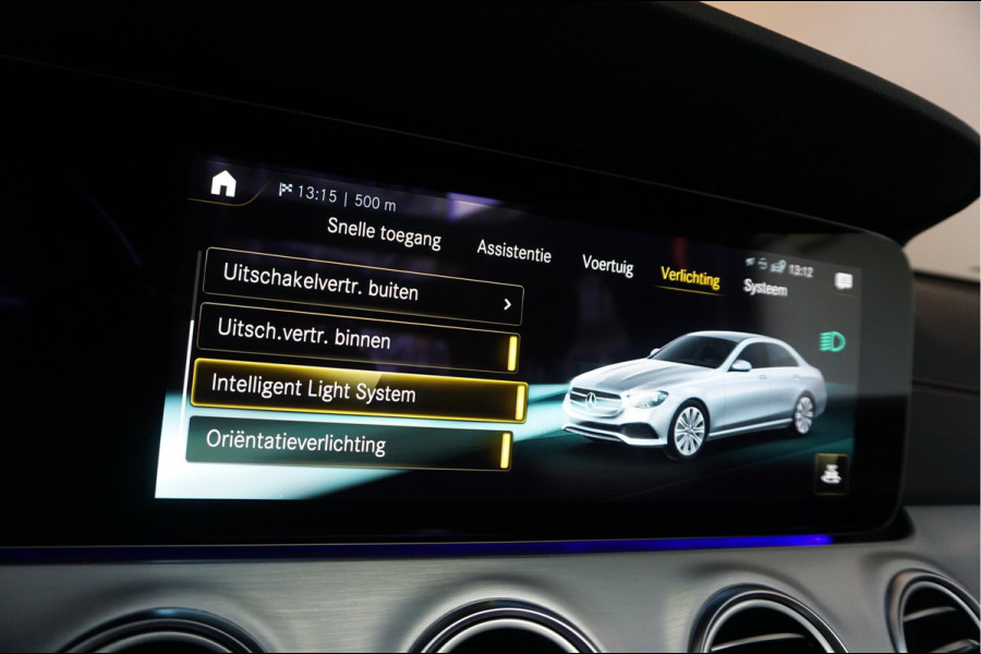Mercedes-Benz E-Klasse 200 d Business Solution AMG | NL AUTO | 1ste Eigenaar | Dealer onderhouden | Panoramadak | Sfeerverlichting | Leder | 360 camera | Cruise + Lane | Burmester