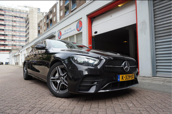 Mercedes-Benz E-Klasse 200 d Business Solution AMG | NL AUTO | 1ste Eigenaar | Dealer onderhouden | Panoramadak | Sfeerverlichting | Leder | 360 camera | Cruise + Lane | Burmester